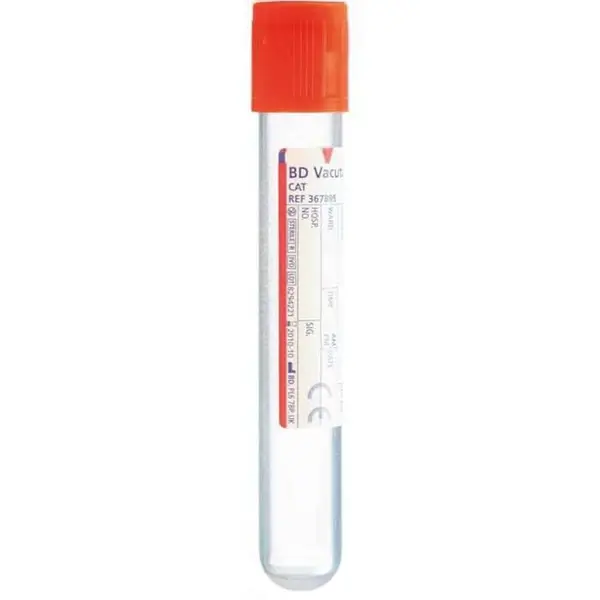 BD Vacutainer Tube Plain 10ml (Box of 50)