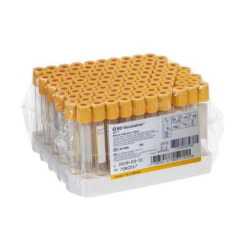 BD Vacutainer Blood Collection Tubes Pack of 50 2 BD Vacutainer Blood Collection Tubes Pack of 50 - Image 2